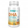 NOW DHA Chewables 60 гель-капс