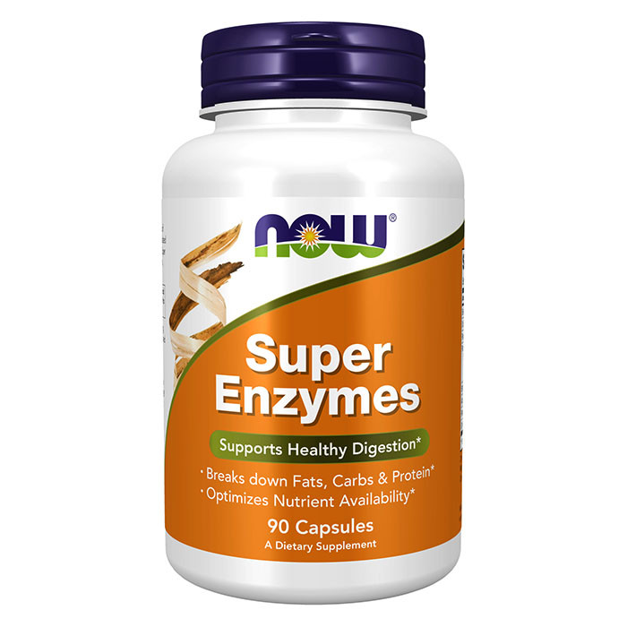 NOW Super Enzymes 90 капс