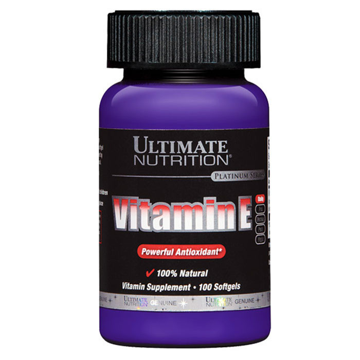 Ultimate Nutrition Vitamin E (100 гель-капс)