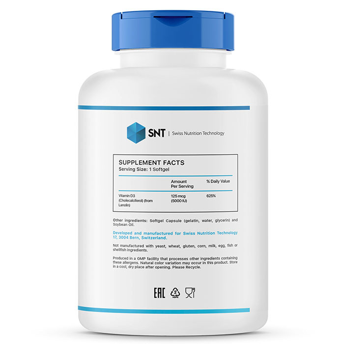 SNT Vitamin D-3 5000 400 гель-капс