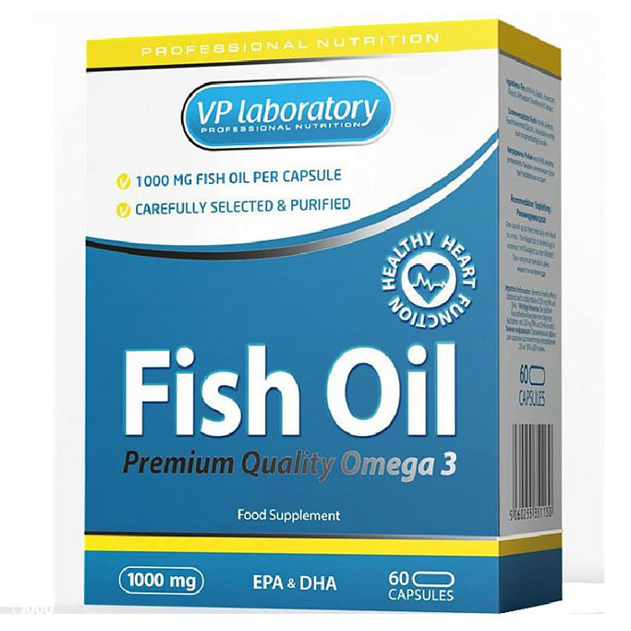 VPLab Fish Oil 1000 мг (60 капс)