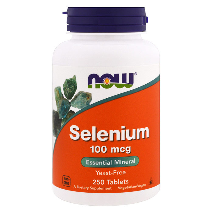 NOW Selenium 100 мкг 250 таб