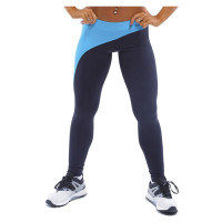 Лосины со вставкой на ноге ProFit lp.010 (голубой)