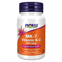 NOW MK-7 Vitamin K-2 100 мкг 60 капс