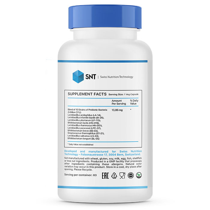 SNT Probiotic 5 Billion 60 капс