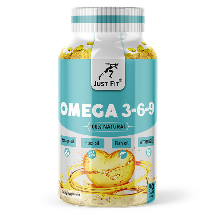 Just Fit Omega 3-6-9 90 гель-капс