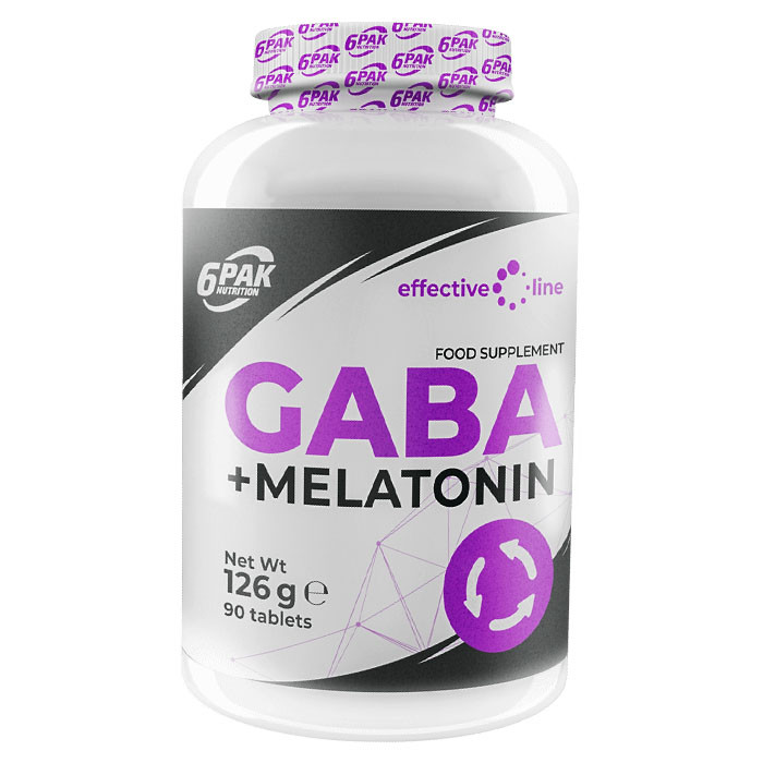 6PAK Nutrition GABA+Melatonin 90 таб