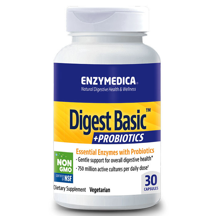Enzymedica Digest Basic + Probiotics 30 капс