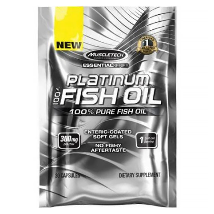 MuscleTech Platinum Fish Oil (30 гель-капс)