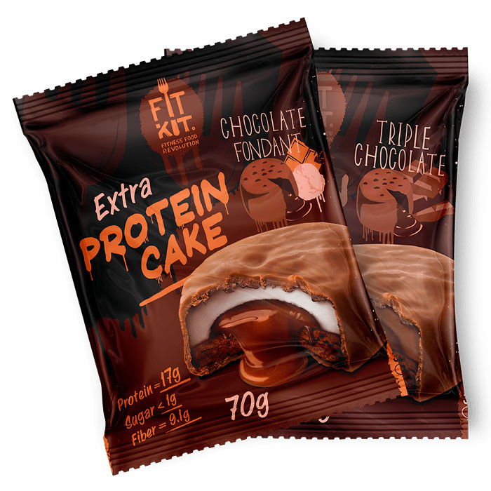 Fit Kit суфле Protein Cake Extra (70 гр)
