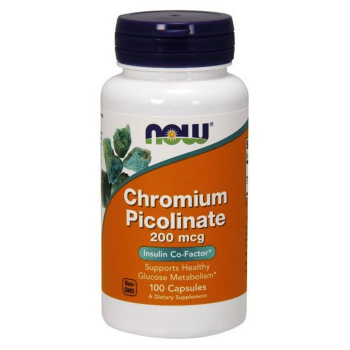 NOW Chromium Picolinate 200 мкг 100 капс*