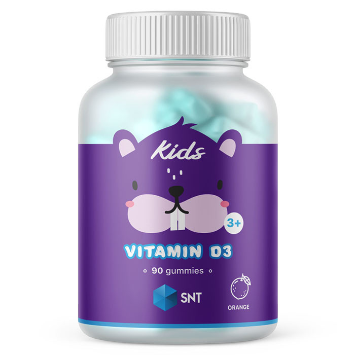 SNT Kids Vitamin D3 90 жев.марм