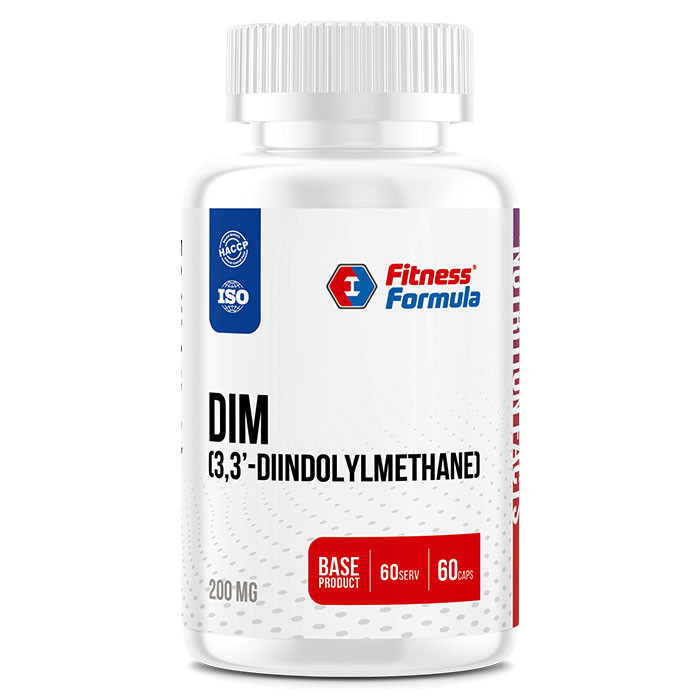 Fitness Formula DIM 3,3’-Diindolylmethane 200 мг 60 капс