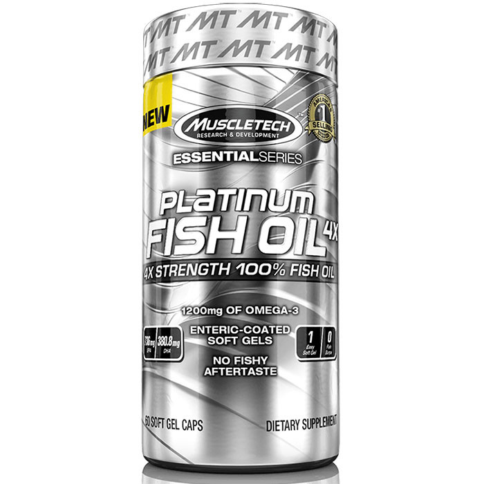 MuscleTech Platinum Fish Oil (100 гель-капс)