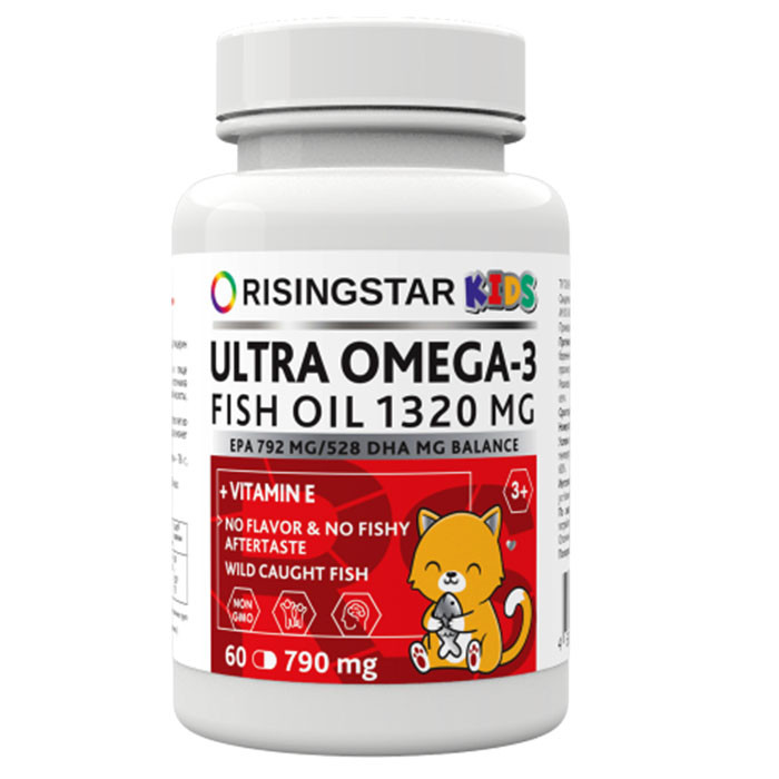 RisingStar Kids Ultra Omega-3 60 гель-капс