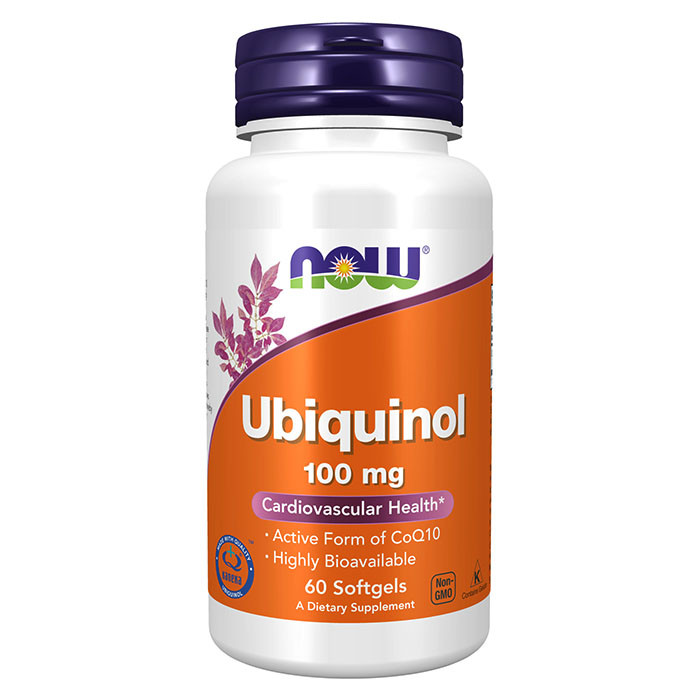 NOW Ubiquinol 100 мг 60 гель-капс
